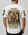 Maxcorners Making Memories One Campfire At A Time Bigfoot All Over Print LM2101
