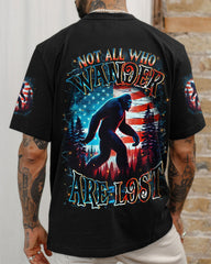 Maxcorners Not All Who Wander Are Lost Bigfoot All Over Print LM1601