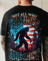 Maxcorners Not All Who Wander Are Lost Bigfoot All Over Print LM1601