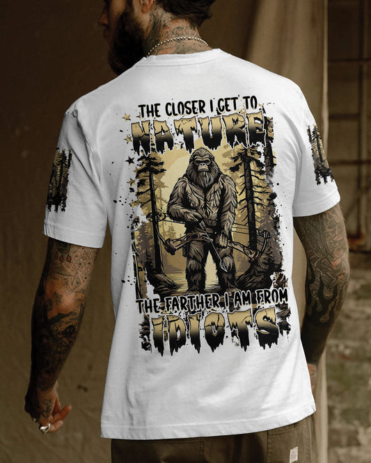Maxcorners The Closer I Get To Nature Bigfoot All Over Print LM1601