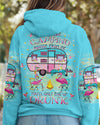 Maxcorners Never Take Camping Advice From Me Flamingo All Over Print LM2101