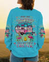 Maxcorners Never Take Camping Advice From Me Flamingo All Over Print LM2101