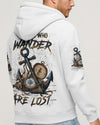 Maxcorners Not All Who Wander Are Lost Anchor Compass All Over Print LM1501