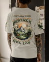 Maxcorners Not All Who Wander Are Lost All Over Print LM2101