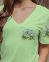 Maxcorners Mountain Air Heals Everything All Over Print LM2101