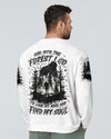Maxcorners And Into The Forest I Go Bigfoot All Over Print LM1601
