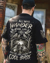 Maxcorners Not All Who Wander Are Lost All Over Print LM1501