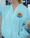 Maxcorners Happiness Comes In Waves Compass All Over Print LM2101