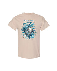 Maxcorners Not All Who Wander Are Lost Cotton Shirt LM2101