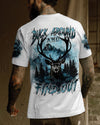Maxcorners (Hot Deal) Buck Around And Find Out Deer Hunting All Over Print LM1601
