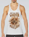 Maxcorners Not All Who Wander Are Lost All Over Print LM2101