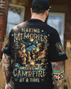 Maxcorners Making Memories One Campfire At A Time Bigfoot All Over Print LM2101