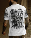 Maxcorners Not All Who Wander Are Lost Compass All Over Print LM2101