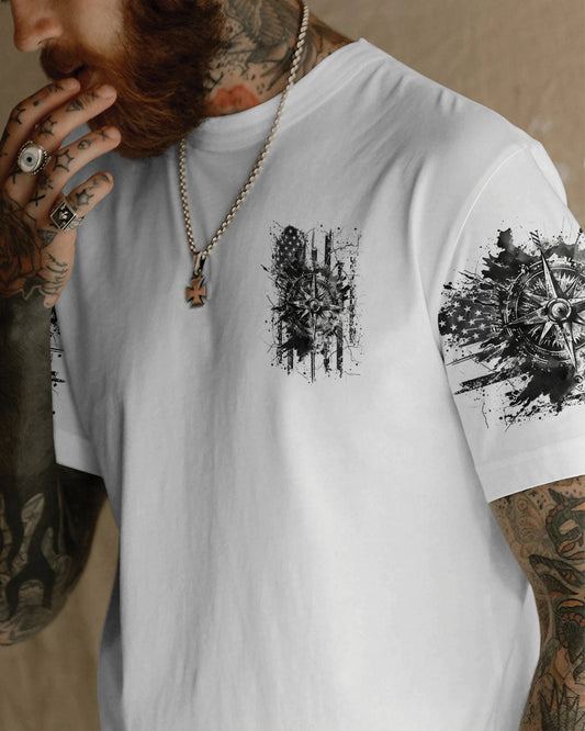 Maxcorners Not All Who Wander Are Lost Compass All Over Print LM2101