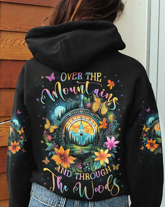 Maxcorners Over The Mountains Compass All Over Print LM2101