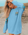 Maxcorners Smell The Sea Feel The Breeze Compass All Over Print LM1501
