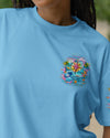 Maxcorners Smell The Sea Feel The Breeze Compass All Over Print LM1501