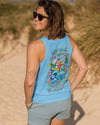 Maxcorners Smell The Sea Feel The Breeze Compass All Over Print LM1501