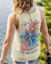 Maxcorners Not All Who Wander Are Lost Compass All Over Print LM2101