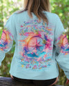 Maxcorners Smell The Sea Feel The Breeze Compass All Over Print LM1501