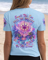 Maxcorners Smell The Sea Feel The Breeze Compass All Over Print LM1501