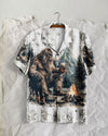 Maxcorners The Closer I Get To Nature Bigfoot Hawaiian Shirt LM2101