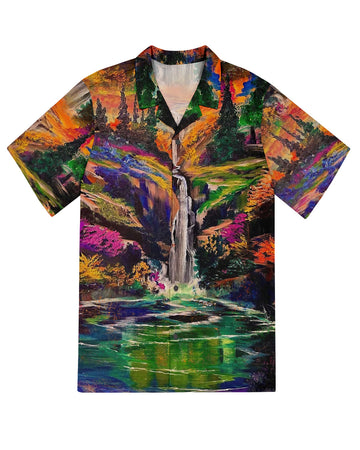 Maxcorners Nature Scene Hawaiian Shirt LM1501
