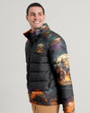 Maxcorners Making Memories One Campfire At A Time Bigfoot Puffer Jacket LM2101