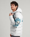 Maxcorners Not All Who Wander Are Lost Puffer Jacket LM2101