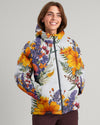 Maxcorners You Belong Among The Wildflowers Puffer Jacket LM2101