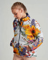 Maxcorners You Belong Among The Wildflowers Puffer Jacket LM2101