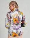 Maxcorners You Belong Among The Wildflowers Puffer Jacket LM2101