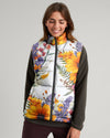 Maxcorners You Belong Among The Wildflowers Puffer Jacket LM2101