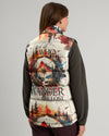 Maxcorners Not All Who Wander Are Lost Puffer Jacket LM2101