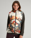 Maxcorners Not All Who Wander Are Lost Puffer Jacket LM2101
