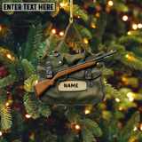 Maxcorners Personalized Hunting Ornament: Acrylic Hunter Gift