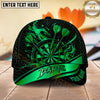 Maxcorners Darts Flaming Dartboard Honeycomb Personalized Name 3D Classic Cap