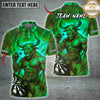 Maxcorners Darts Muscular Minotaur Energy Design Multiple Options Personalized Name, Team Name 3D Shirt