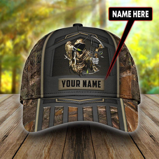 Maxcorners 3D All Over Print Baseball Cap Bow Hunting Custom Classic Cap LM0402