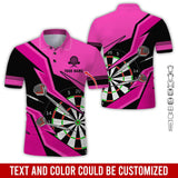 Maxcorners Darts For Team Design Multicolor Option Customized Darts Polo Shirt, Perfect Gift For Darts Lovers, Darts Players