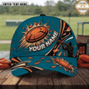 (6 Colors) Maxcorners Clay Pigeon Trap Shooting Shattered Clay Target Red Shooter Silhouette Custom Name Classic Cap
