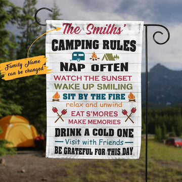 Maxcorners Camping Garden Flag VT11