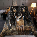 Maxcorners Deer Hunter's Camouflage Bedding Set