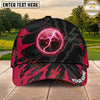 Maxcorners Golf Electric Golf Ball Lightning Pattern Personalized Name 3D Classic Cap