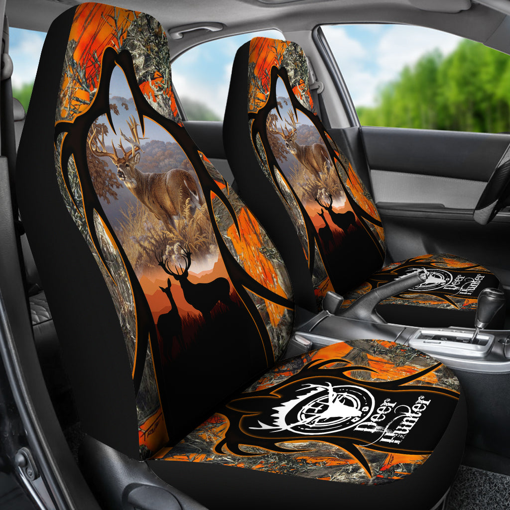 Maxcorners Hunting Girl Car Seat Covers