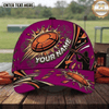 (6 Colors) Maxcorners Clay Pigeon Trap Shooting Shattered Clay Target Red Shooter Silhouette Custom Name Classic Cap