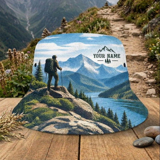 Maxcorners Summit Horizon Hiking Personalized Name Cap