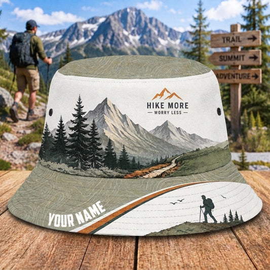 Maxcorners Hiking Personalized Name Cap