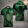 Maxcorners Darts Shadow Splash Dartboard Multiple Options Personalized Name, Team Name 3D Shirt