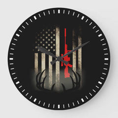 Maxcorners Deer hunting large clock TU3012